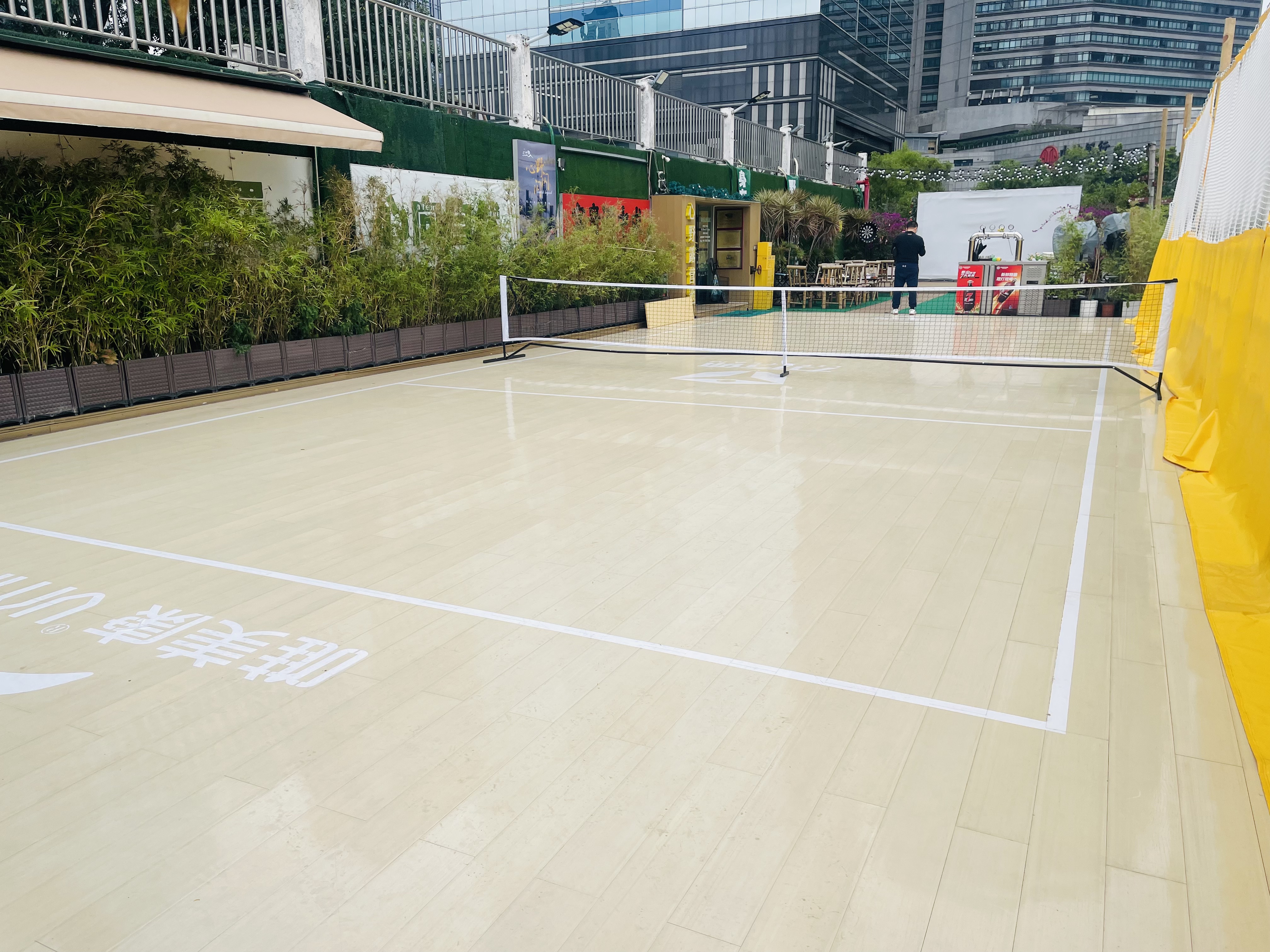 廣州天河CBD戶外匹克球場(chǎng)